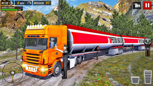 اسکرین شات بازی Oil Tanker Truck Games 2019 3