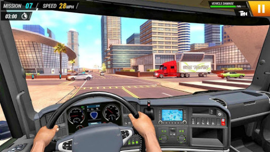 اسکرین شات بازی City Truck Driving Simulator Free 1