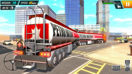 اسکرین شات بازی City Truck Driving Simulator Free 4