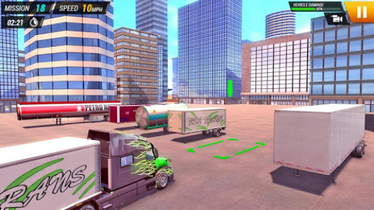 اسکرین شات بازی City Truck Driving Simulator Free 5