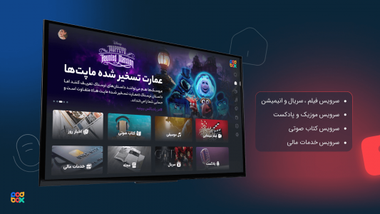 اسکرین شات برنامه پادباکس پلاس برای AndroidTV 1