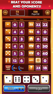 اسکرین شات 2 بازی Yatzy: Dice Game Online