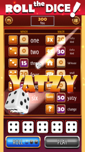 اسکرین شات 1 بازی Yatzy: Dice Game Online