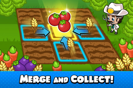 اسکرین شات 1 بازی Idle Farm Tycoon - Merge Crops