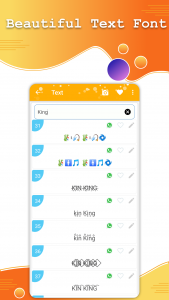 اسکرین شات برنامه Fancy Text - Nickname Finder 2