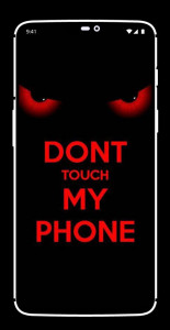 اسکرین شات برنامه Don't Touch My Phone Wallpaper 7