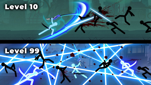 اسکرین شات 1 بازی Epic Stickman: Idle RPG War