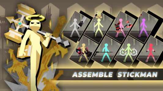اسکرین شات 6 بازی Epic Stickman: Idle RPG War