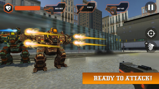 اسکرین شات بازی Real Robot War Steel : Grand Drones Battle 2