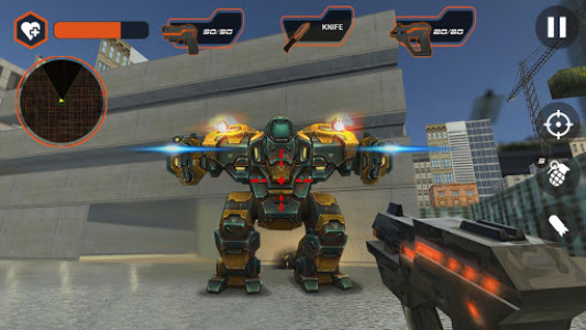اسکرین شات بازی Real Robot War Steel : Grand Drones Battle 3