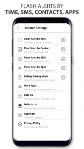 اسکرین شات برنامه Flash Alerts on Call & Alerts on App Notifications 6