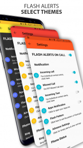 اسکرین شات برنامه Flash Alerts on Call & Alerts on App Notifications 1