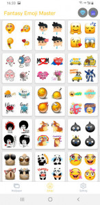 اسکرین شات برنامه Fantasy Emoji Master 2