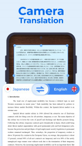 اسکرین شات 3 برنامه XTranslate - Photo, Voice, PDF