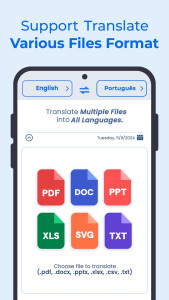 اسکرین شات 6 برنامه XTranslate Language PDF, DOC