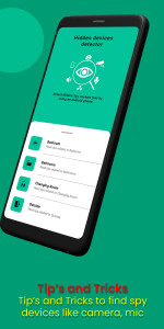 اسکرین شات 6 برنامه Hidden devices detector