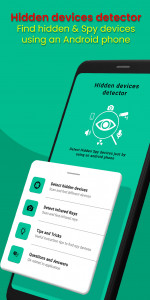 اسکرین شات برنامه Hidden devices detector 1