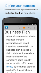 اسکرین شات برنامه Business Dictionary by Farlex 1