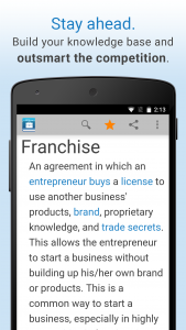 اسکرین شات برنامه Business Dictionary by Farlex 3