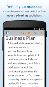 اسکرین شات برنامه Business Dictionary by Farlex 1