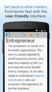 اسکرین شات برنامه Business Dictionary by Farlex 5