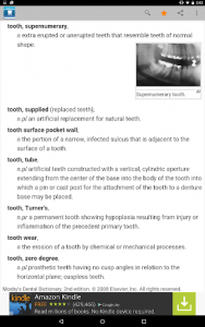 اسکرین شات برنامه Dental Dictionary by Farlex 7