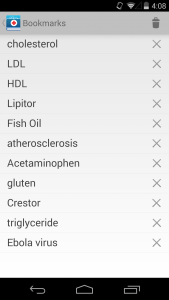 اسکرین شات 4 برنامه Medical Dictionary by Farlex
