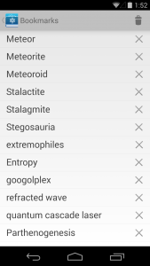 اسکرین شات 5 برنامه Science Dictionary by Farlex