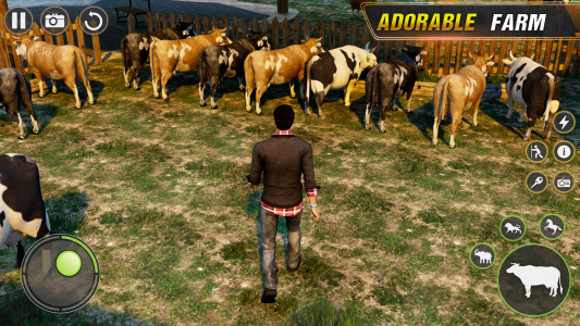 اسکرین شات بازی Farm Animals Transport Games 1