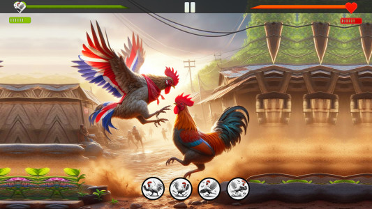 اسکرین شات 4 بازی Farm Rooster Fighting Chicks 1
