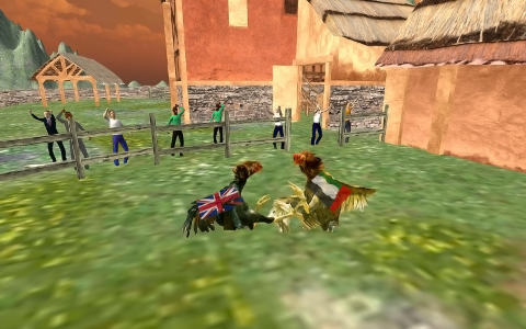 اسکرین شات بازی Farm Rooster Fighting Chicks 1 4