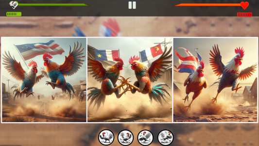 اسکرین شات 6 بازی Farm Rooster Fighting Chicks 1