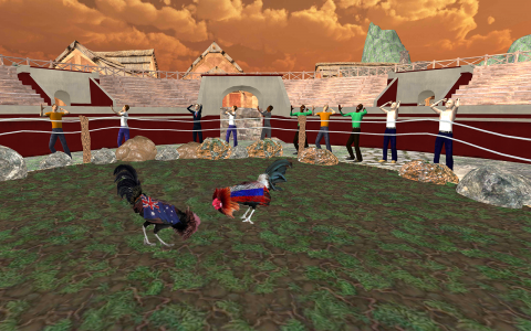 اسکرین شات بازی Farm Rooster Fighting Chicks 1 5