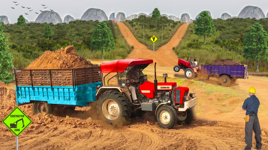 اسکرین شات بازی Tractor Trolley Driving Sim 23 3