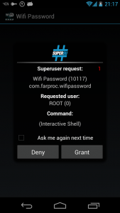 اسکرین شات برنامه Wifi Password(ROOT) 4