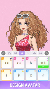 اسکرین شات 3 بازی Shining Me: Glow Idol Dress Up