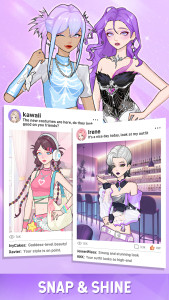 اسکرین شات 8 بازی Shining Me: Glow Idol Dress Up