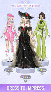 اسکرین شات 5 بازی Shining Me: Glow Idol Dress Up