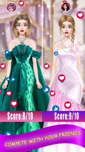 اسکرین شات بازی Fashion Battle - Makeup Game 2