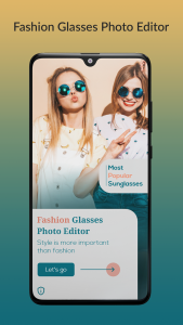 اسکرین شات برنامه Selfie Glasses Pic Editor 1