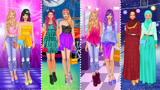 اسکرین شات بازی Fashion Star - Girl Dress Up 1