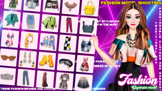 اسکرین شات بازی Fashion Stylist : Makeup Game 2