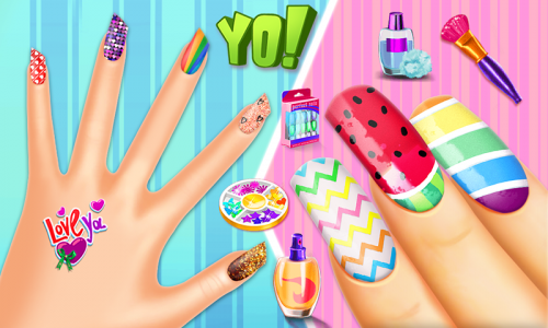 اسکرین شات بازی Acrylic Nails Games for Girls 3