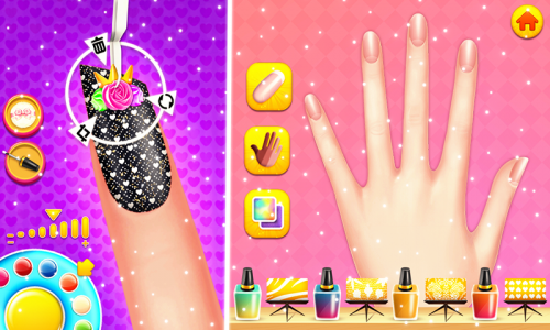 اسکرین شات بازی Acrylic Nails Games for Girls 2