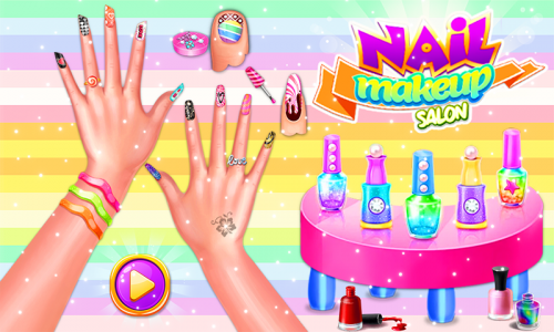 اسکرین شات بازی Acrylic Nails Games for Girls 1