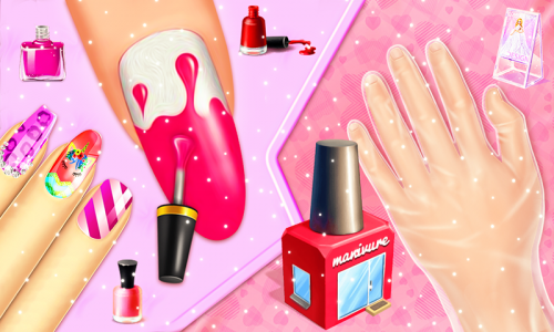 اسکرین شات بازی Acrylic Nails Games for Girls 4