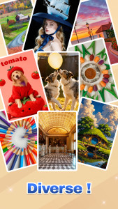 اسکرین شات 4 بازی Jigmerge Puzzles