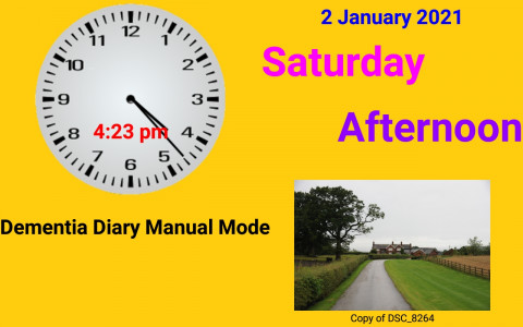 اسکرین شات 3 برنامه Dementia/Digital Diary/Clock