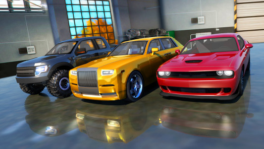 اسکرین شات بازی Fast Car Driving 3