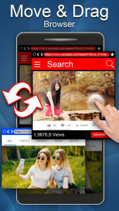 اسکرین شات 4 برنامه Fast Dual Browser - Split Brow